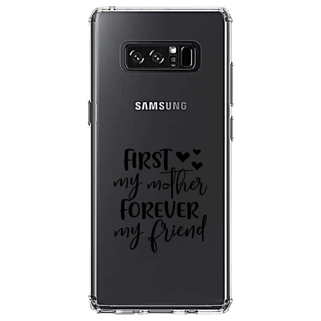 First My Mother, Forever My Friend Clear Shockproof iPhone Case, view 12