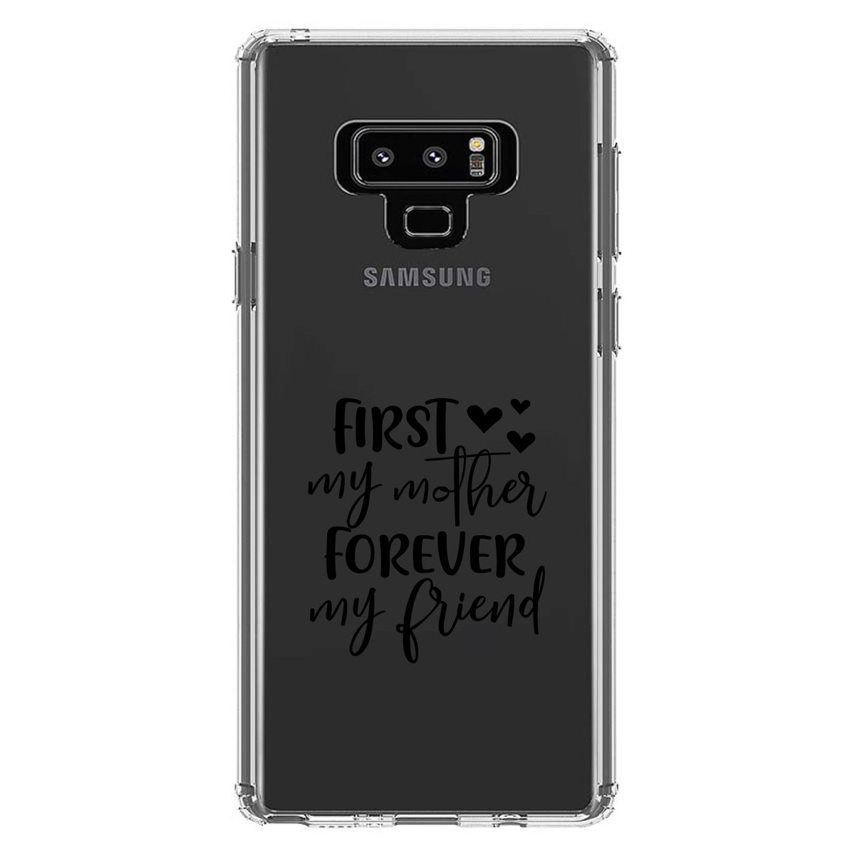 First My Mother, Forever My Friend Clear Shockproof iPhone Case, view 11