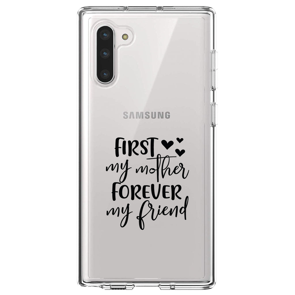 First My Mother, Forever My Friend Clear Shockproof iPhone Case, view 9