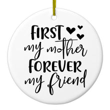 Hearts Ceramic Ornament