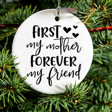 Hearts Ceramic Ornament
