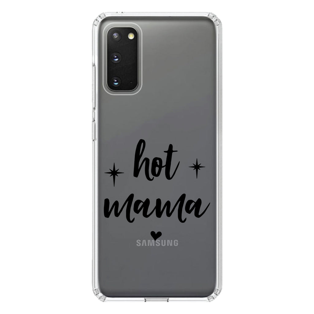 Hot Mama, Stars, Heart Clear Shockproof iPhone Case, view 14