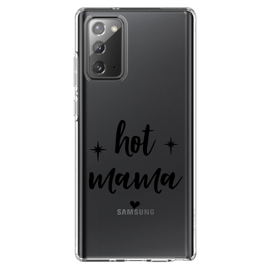 Hot Mama, Stars, Heart Clear Shockproof iPhone Case, view 7