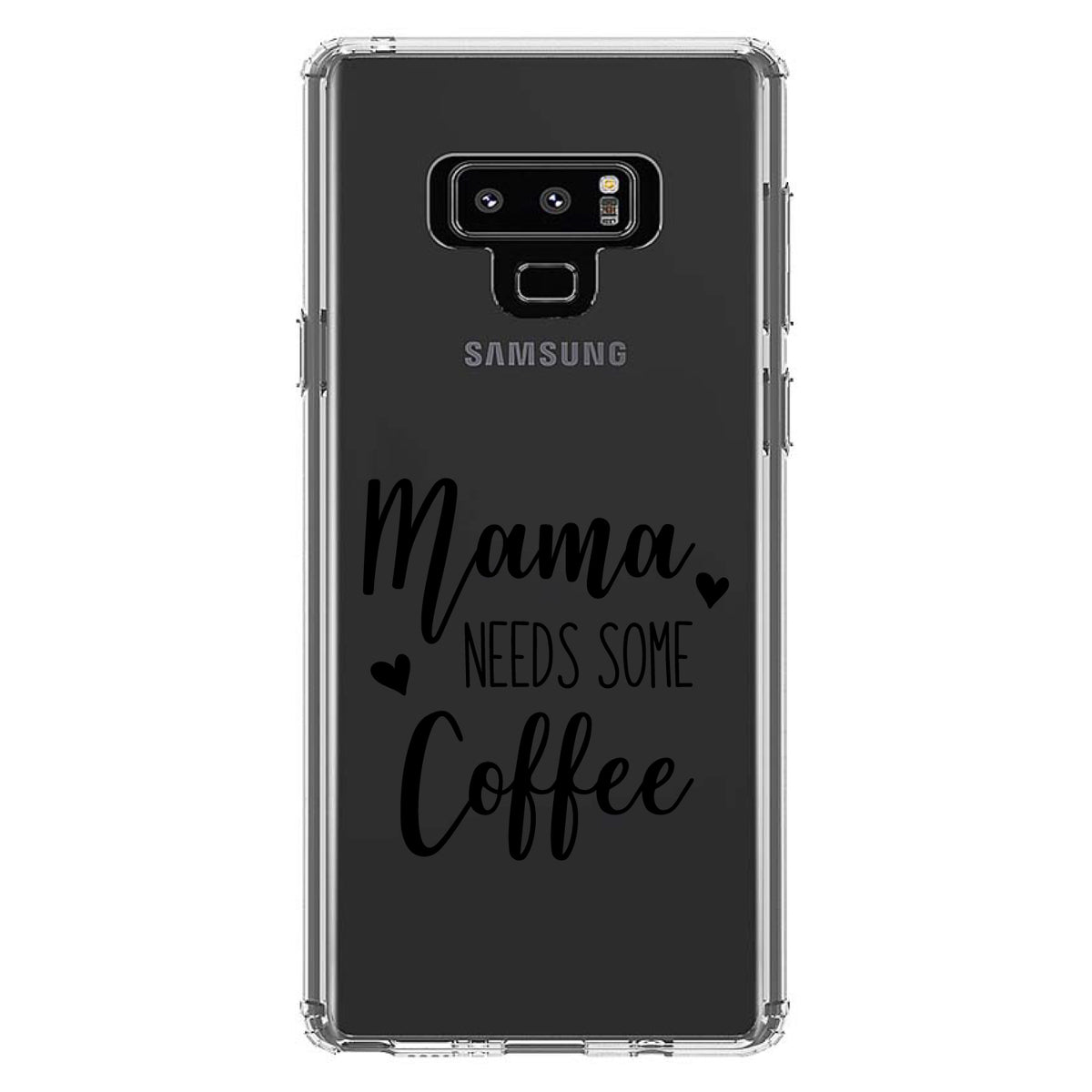 Mama Needs Some Coffee Clear Shockproof iPhone Case, view 11