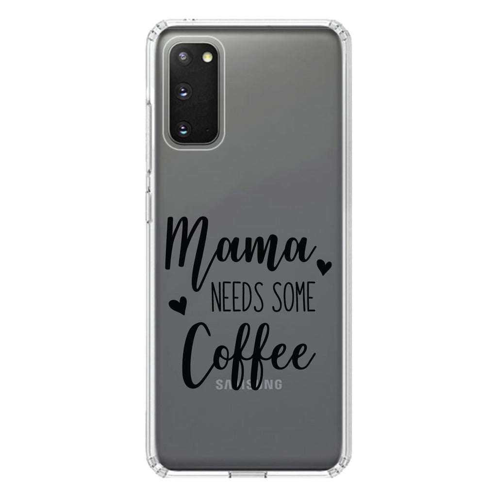Mama Needs Some Coffee Clear Shockproof iPhone Case, view 13