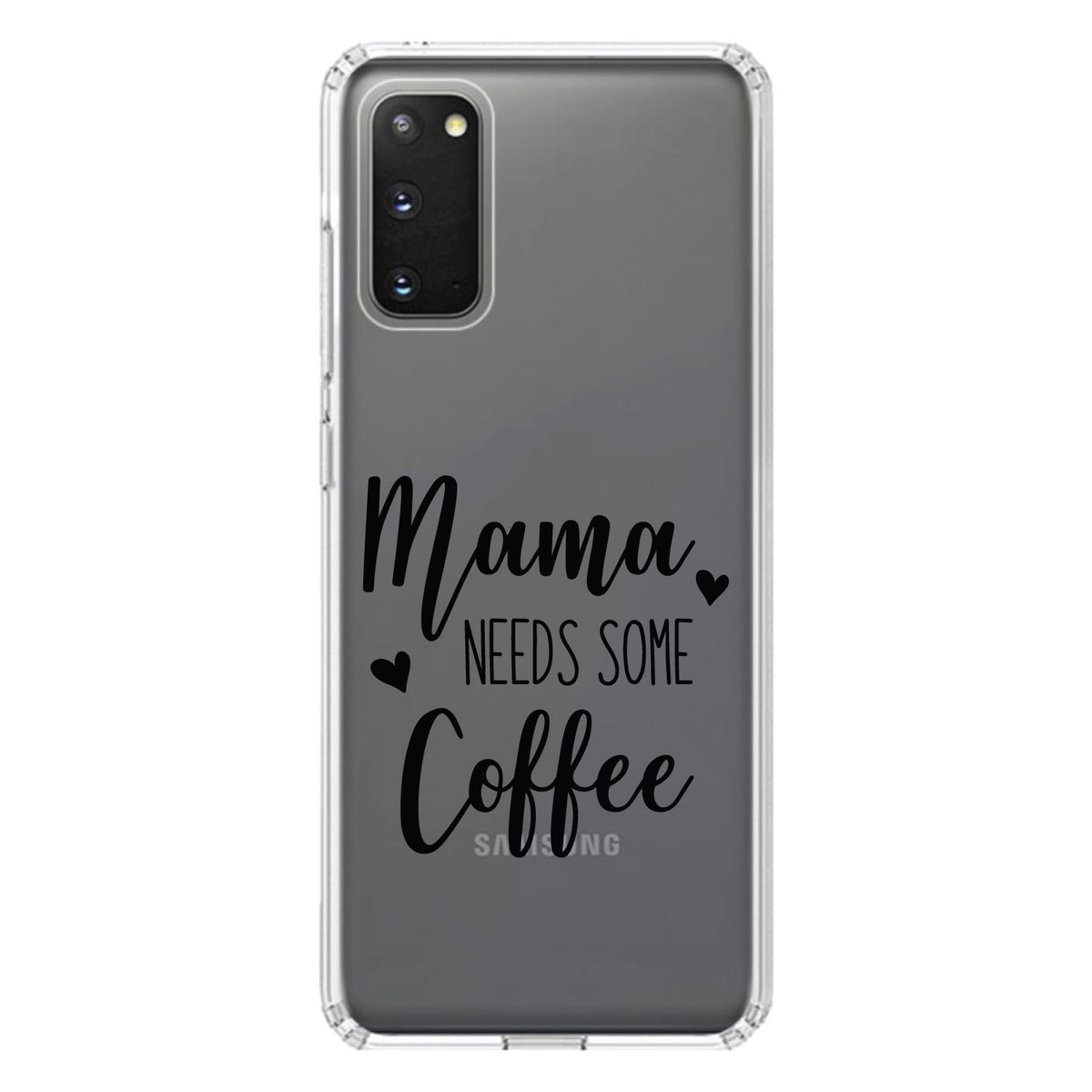 Mama Needs Some Coffee Clear Shockproof iPhone Case, view 13