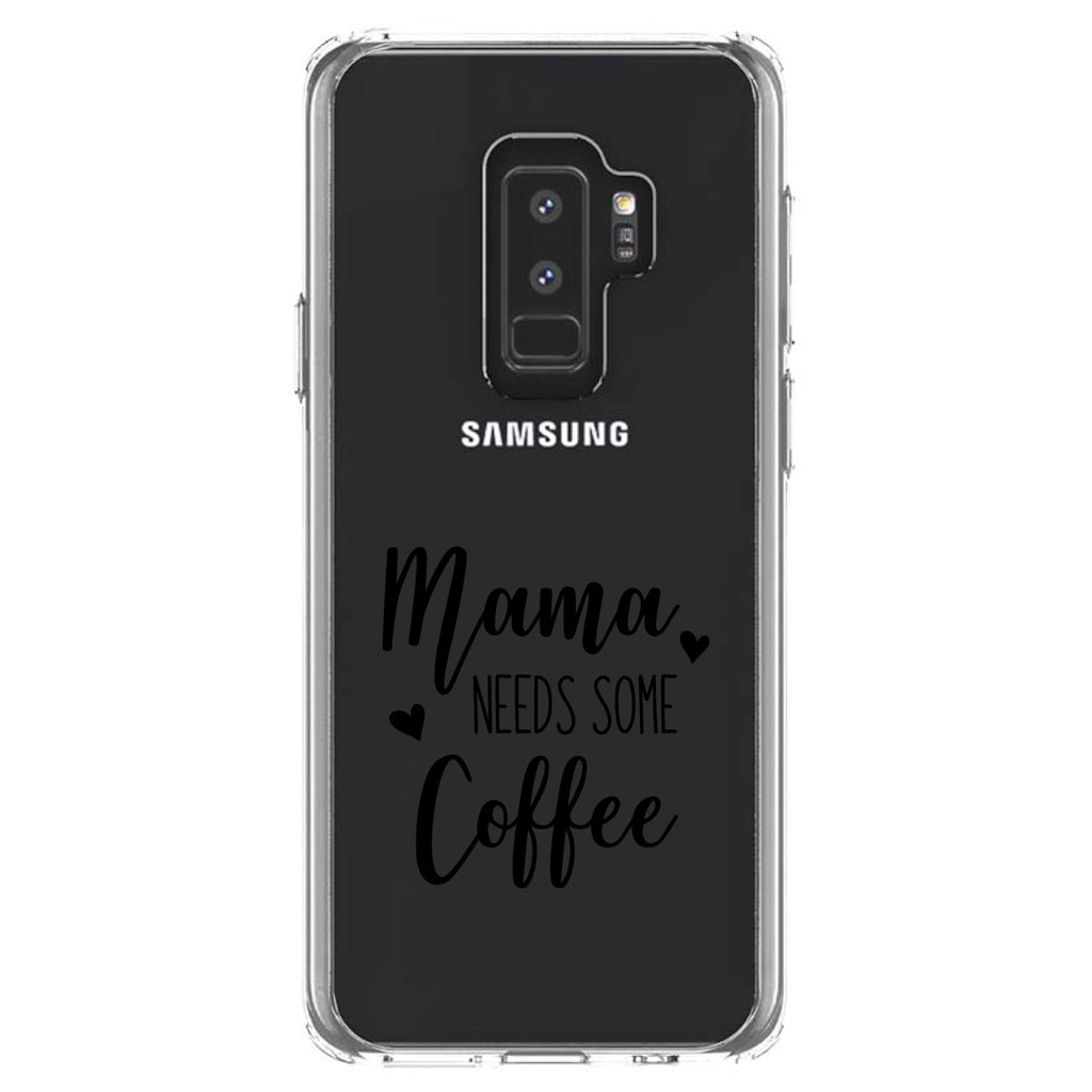 Mama Needs Some Coffee Clear Shockproof iPhone Case, view 20