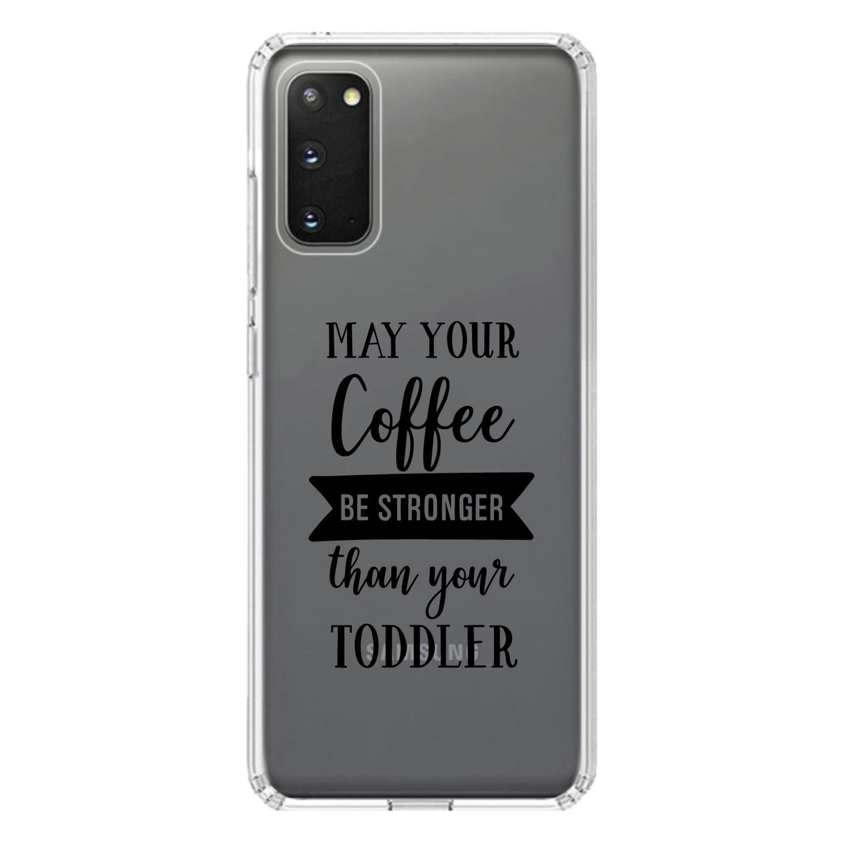 May Your Coffee Be Stronger Than Your Toddler Clear Shockproof iPhone Case, view 15