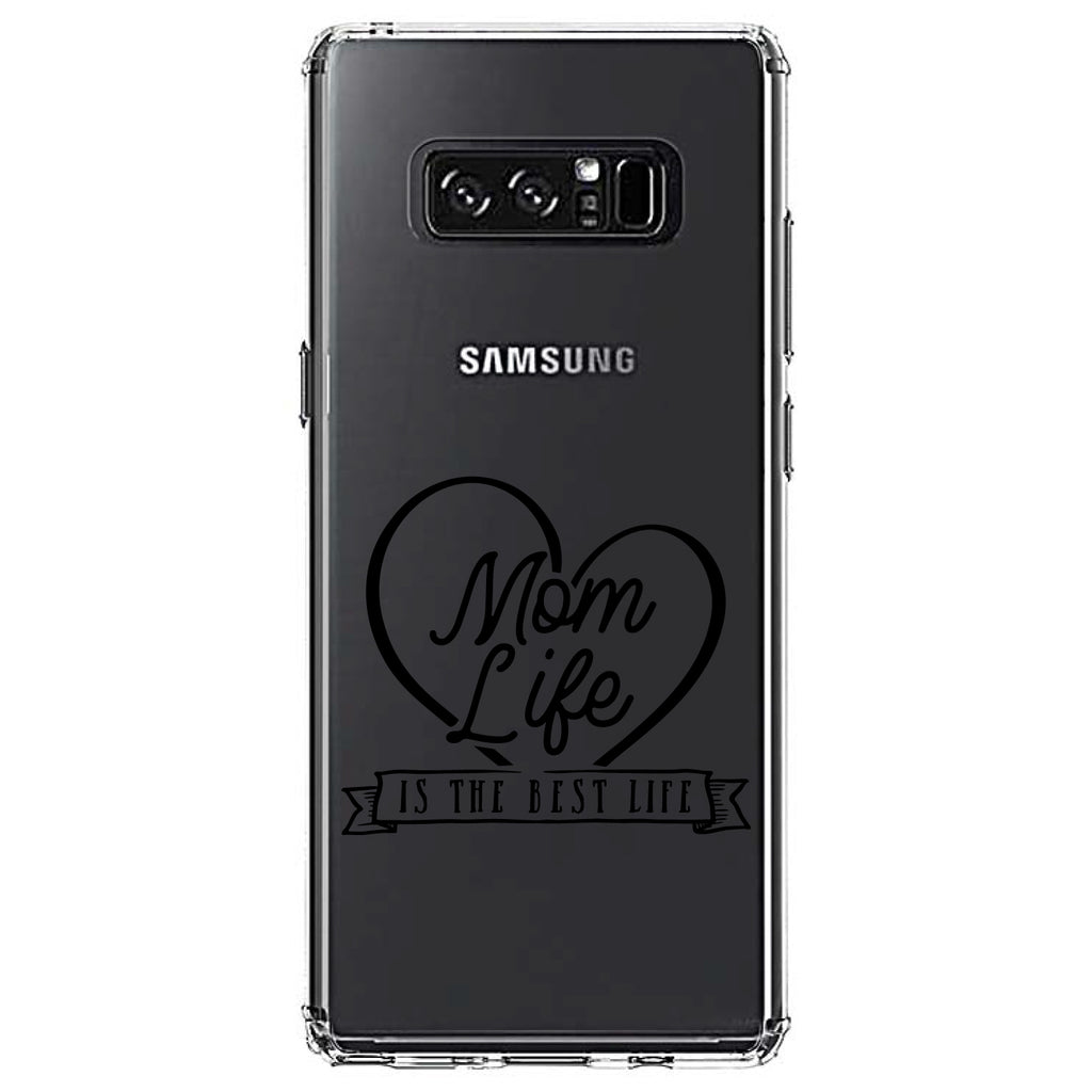 Mom Life is the Best Life Clear Shockproof iPhone Case, view 12