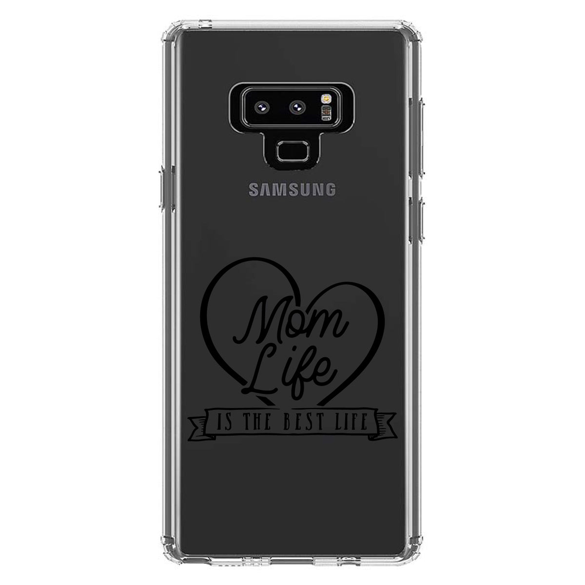 Mom Life is the Best Life Clear Shockproof iPhone Case, view 11