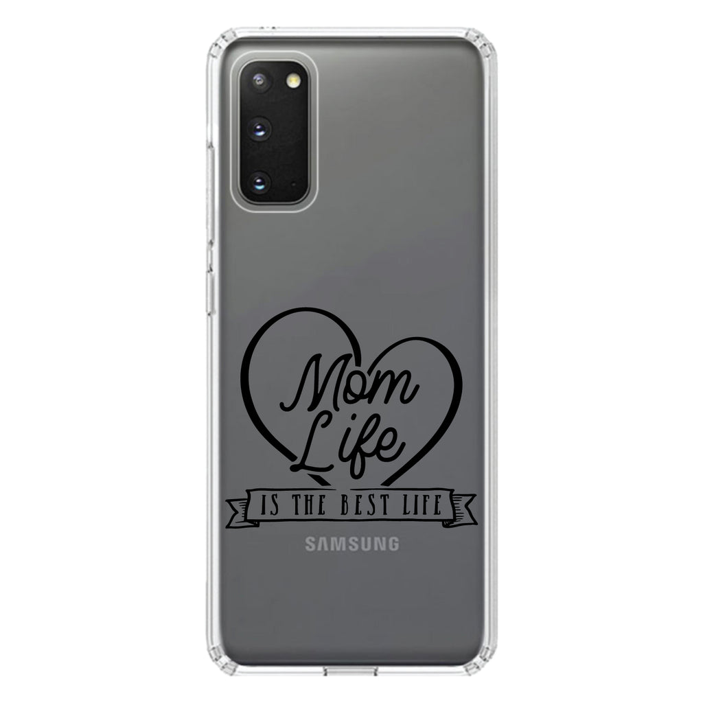 Mom Life is the Best Life Clear Shockproof iPhone Case, view 13