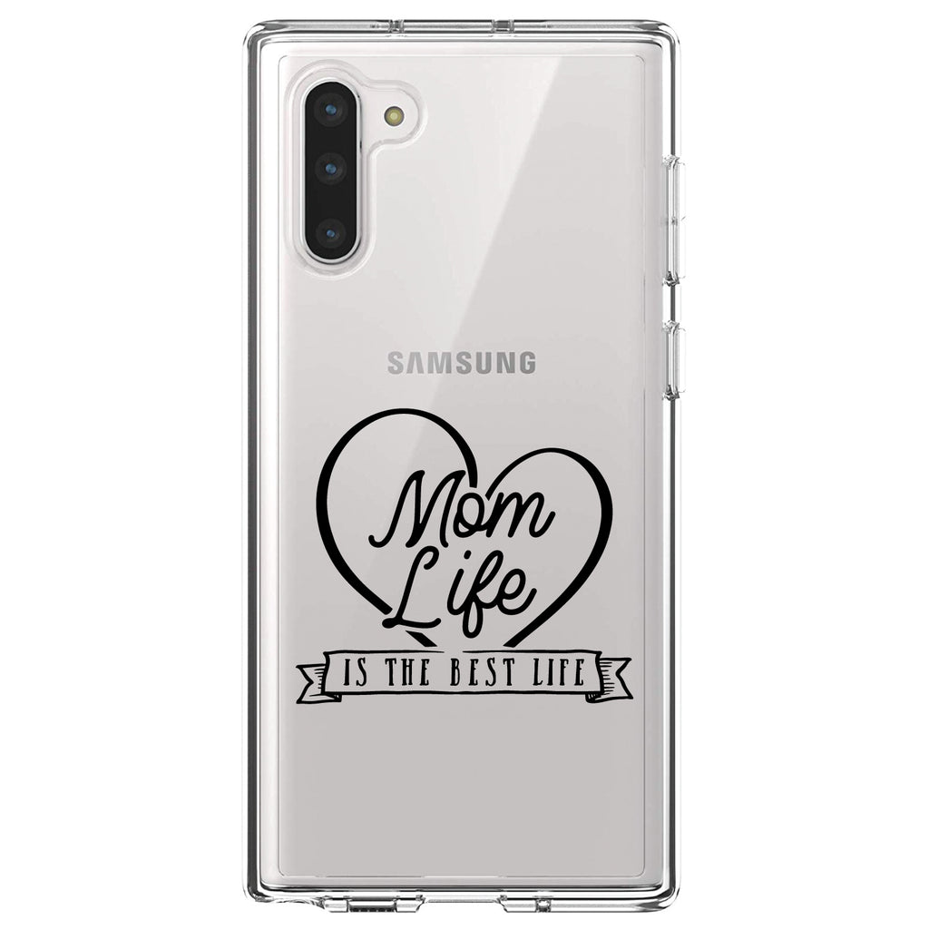 Mom Life is the Best Life Clear Shockproof iPhone Case, view 9
