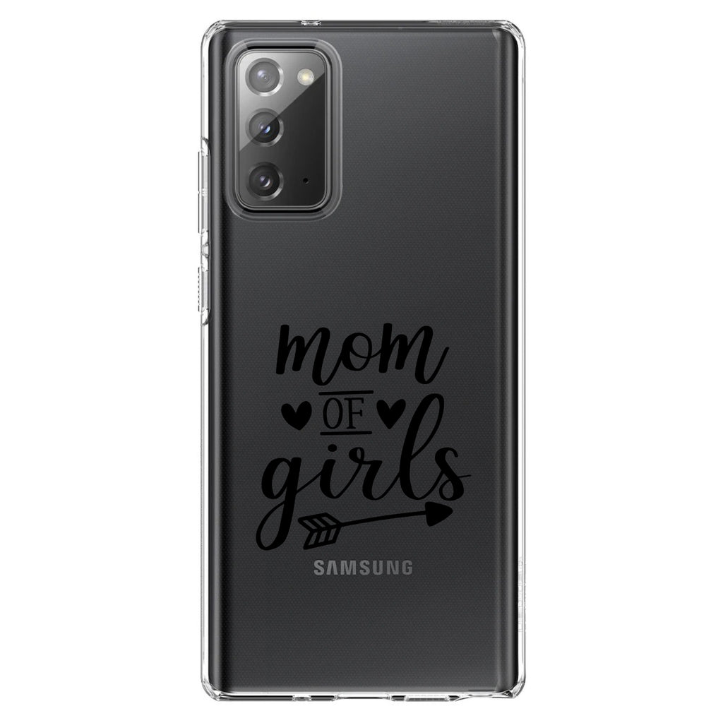 Mom of Girls Clear Shockproof iPhone Case, view 7