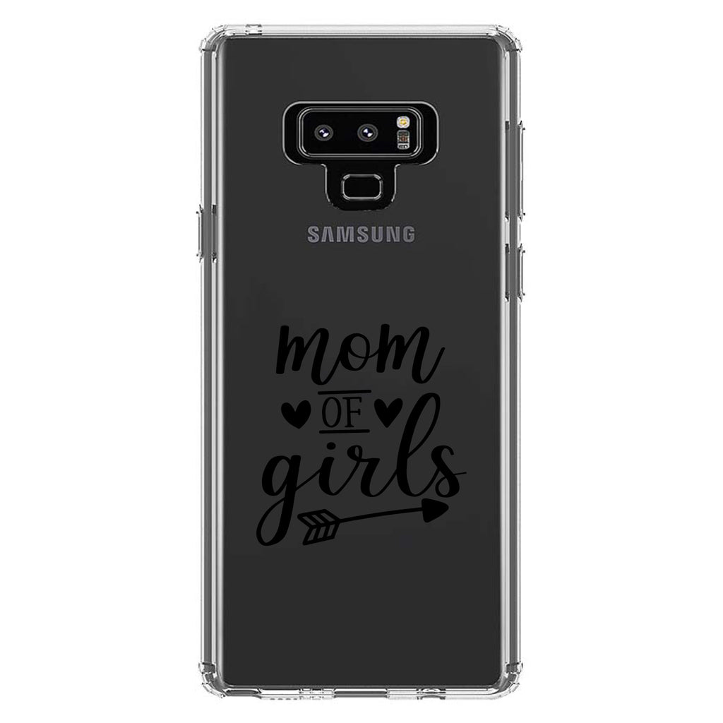 Mom of Girls Clear Shockproof iPhone Case, view 11