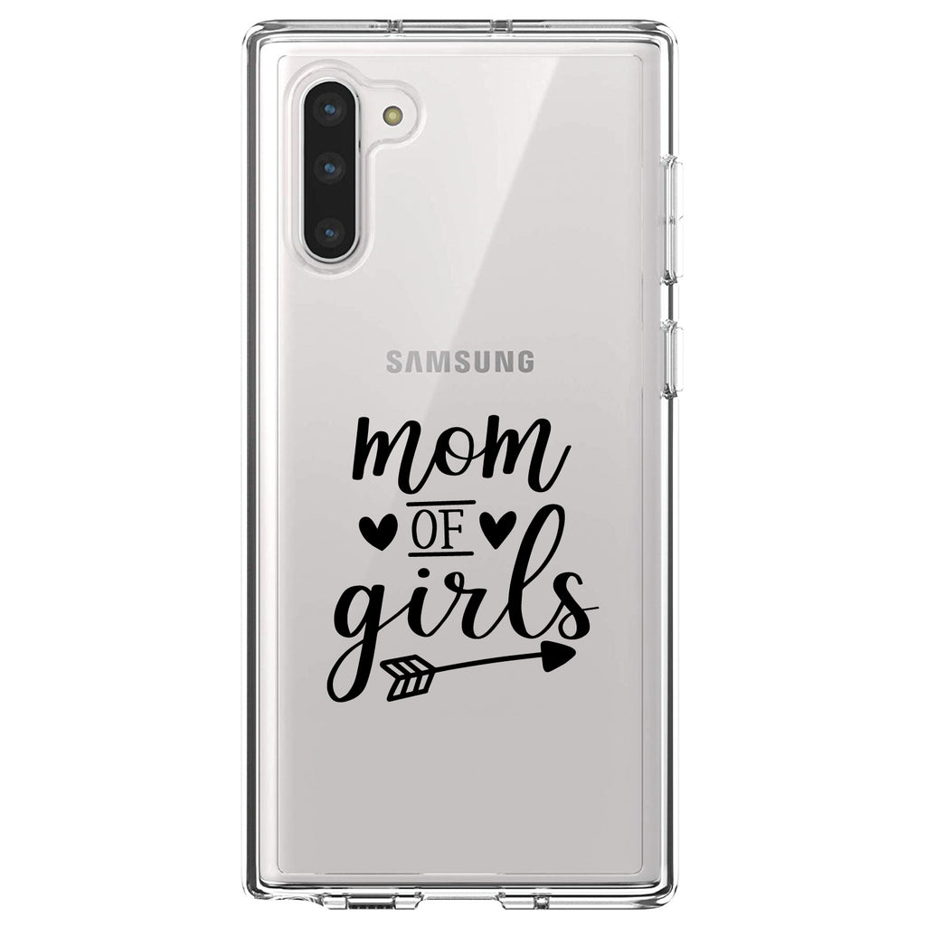 Mom of Girls Clear Shockproof iPhone Case, view 9