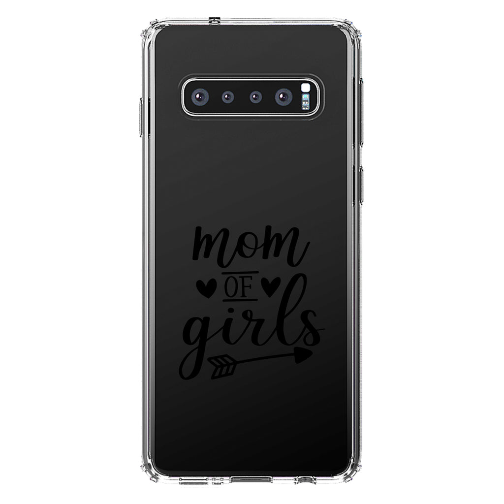 Mom of Girls Clear Shockproof iPhone Case, view 16
