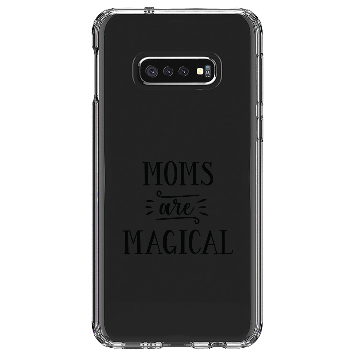 Moms Are Magical Clear Shockproof iPhone Case, view 18