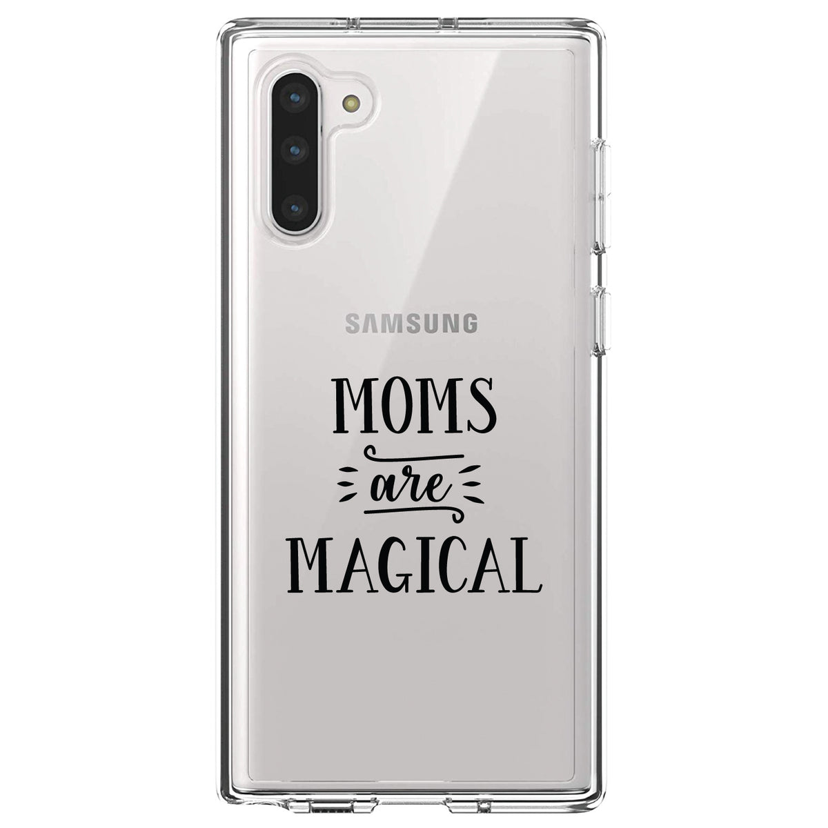 Moms Are Magical Clear Shockproof iPhone Case, view 9