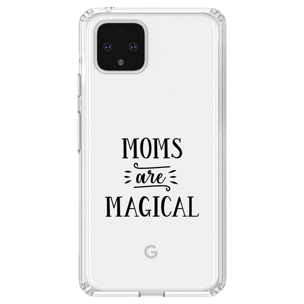 Moms Are Magical Clear Shockproof iPhone Case, view 23
