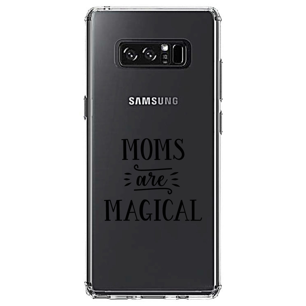 Moms Are Magical Clear Shockproof iPhone Case, view 12