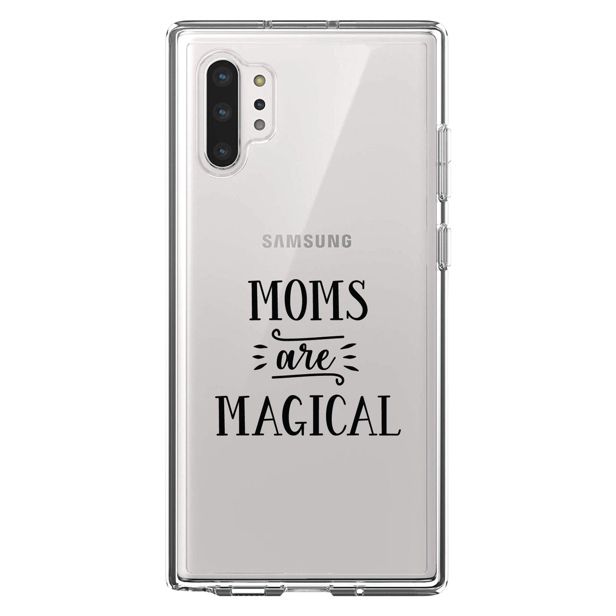 Moms Are Magical Clear Shockproof iPhone Case, view 10
