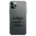 Raising Wild Things, Mom Clear Shockproof iPhone Case
