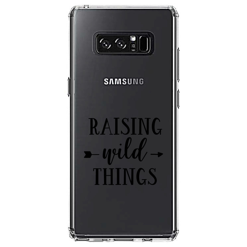 Raising Wild Things, Mom Clear Shockproof iPhone Case, view 12