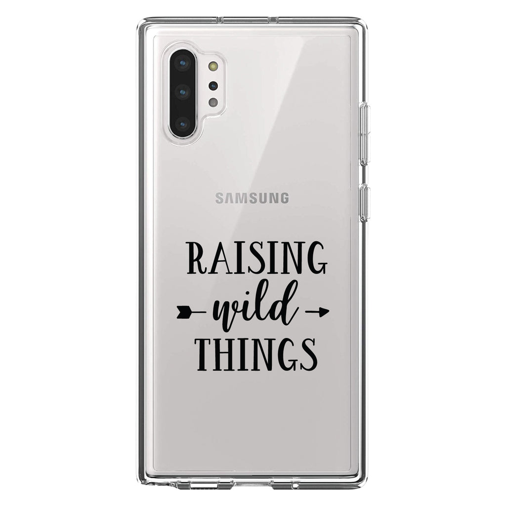 Raising Wild Things, Mom Clear Shockproof iPhone Case, view 10