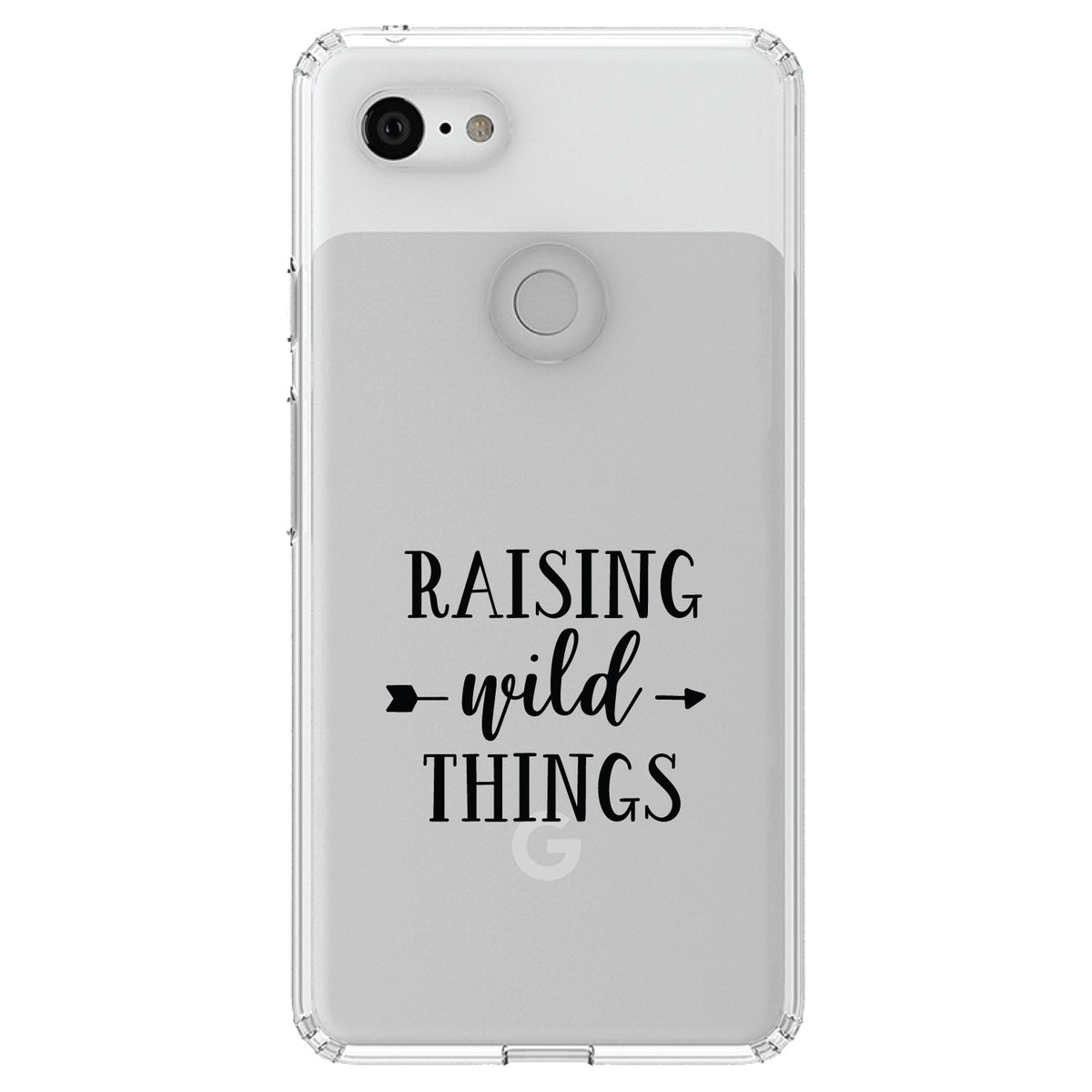 Raising Wild Things, Mom Clear Shockproof iPhone Case, view 22