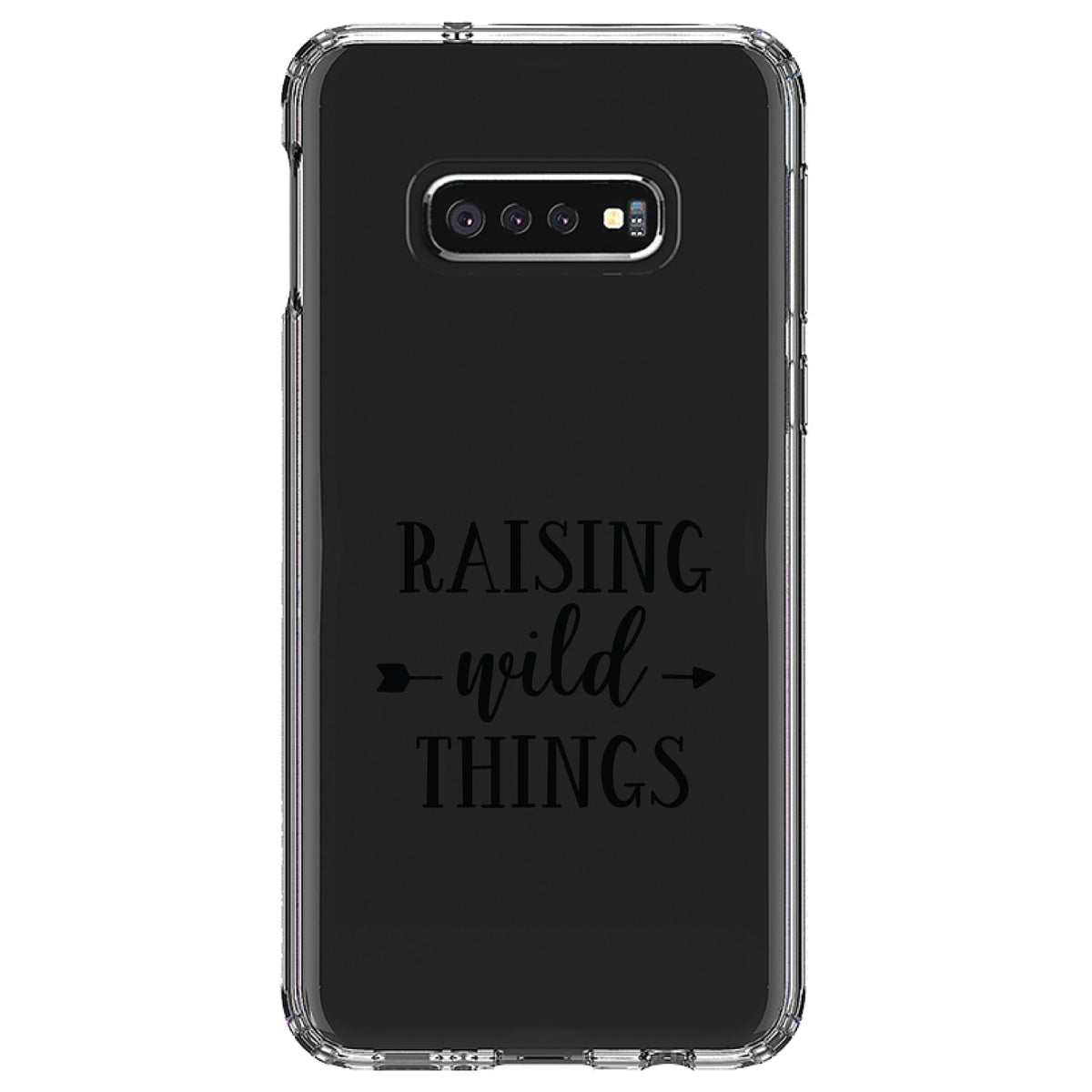 Raising Wild Things, Mom Clear Shockproof iPhone Case, view 18