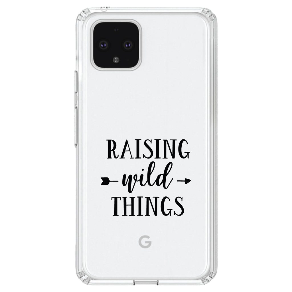 Raising Wild Things, Mom Clear Shockproof iPhone Case, view 23