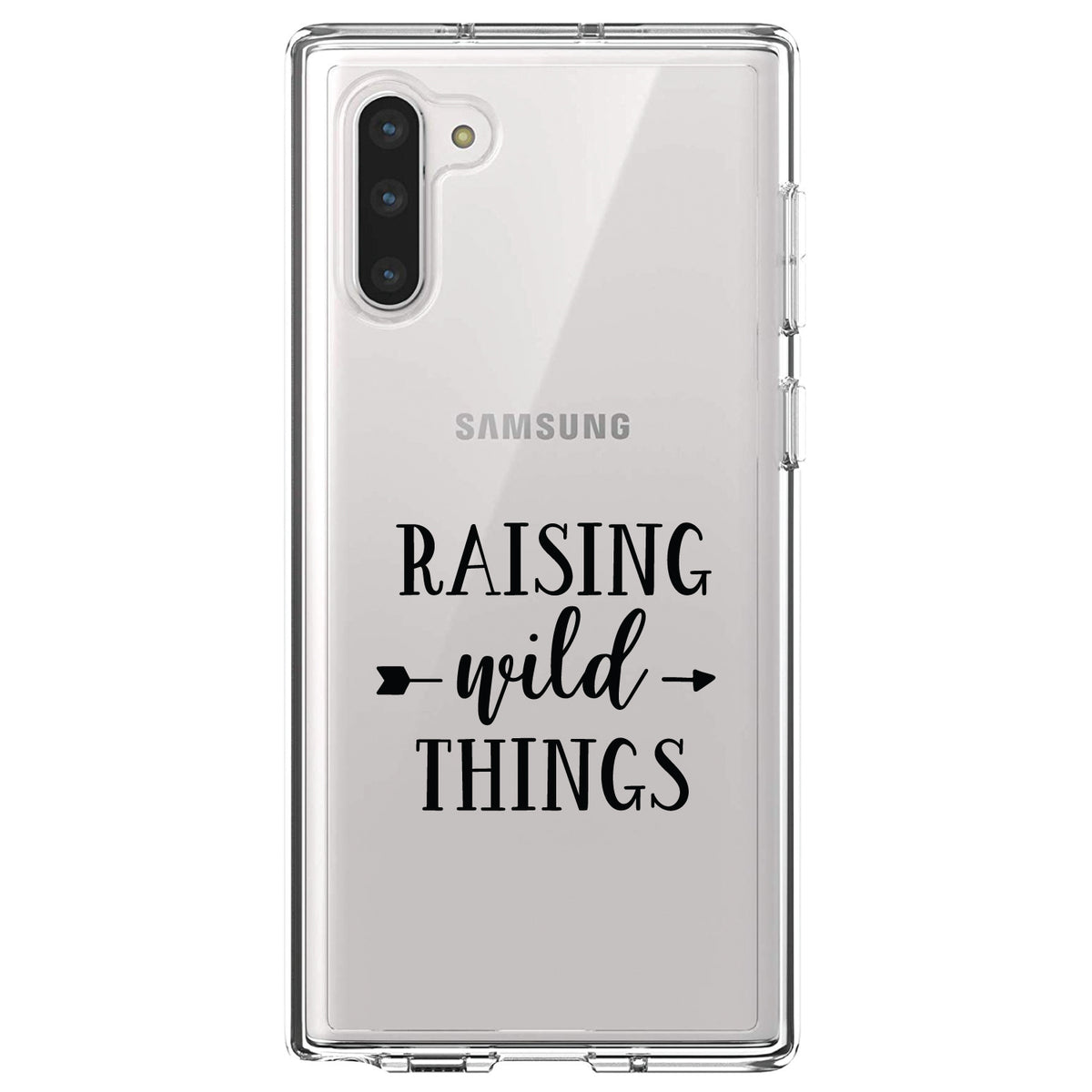 Raising Wild Things, Mom Clear Shockproof iPhone Case, view 9
