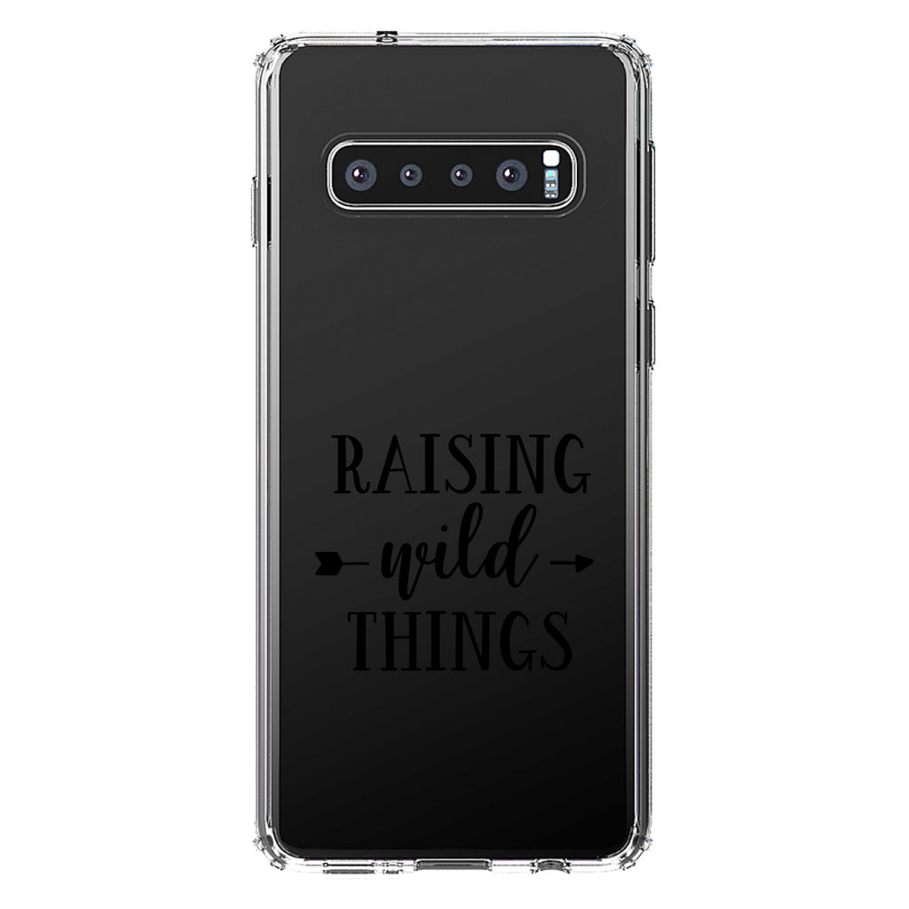 Raising Wild Things, Mom Clear Shockproof iPhone Case, view 16
