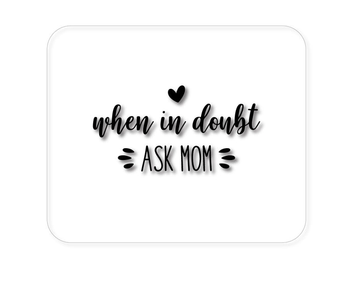 DistinctInk Custom Foam Rubber Mouse Pad - 1/4