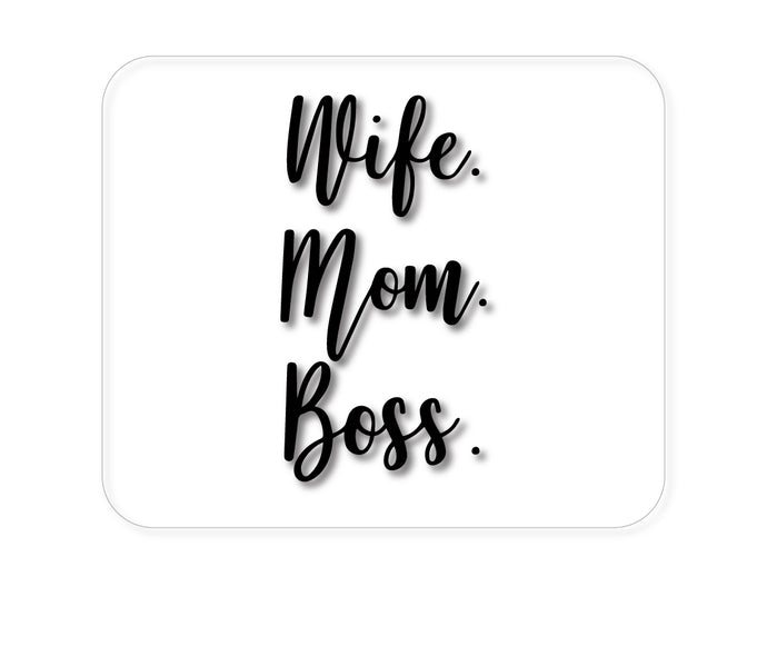 DistinctInk Custom Foam Rubber Mouse Pad - 1/4