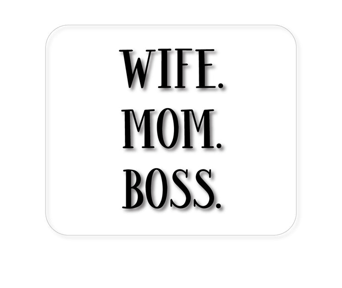 DistinctInk Custom Foam Rubber Mouse Pad - 1/4
