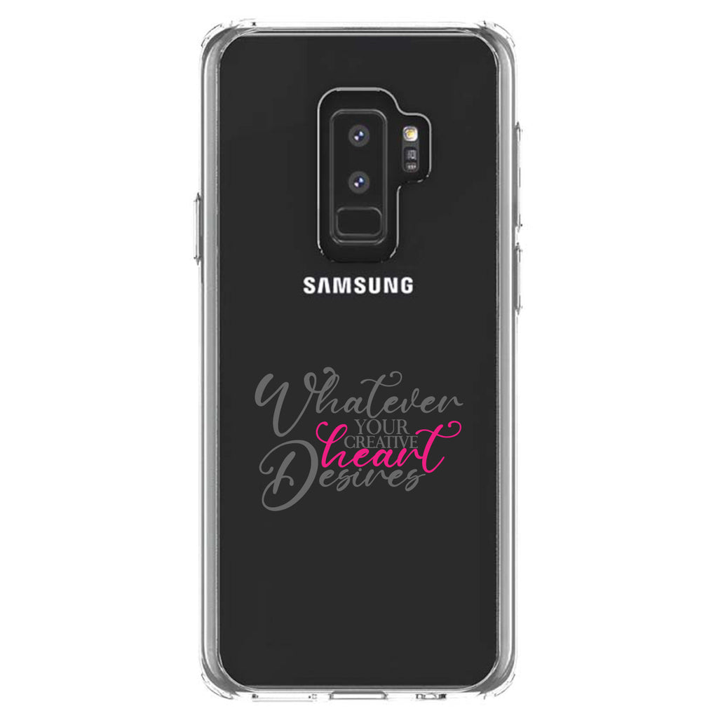 Whatever Your Creative Heart Desires Clear Shockproof iPhone Case, view 20