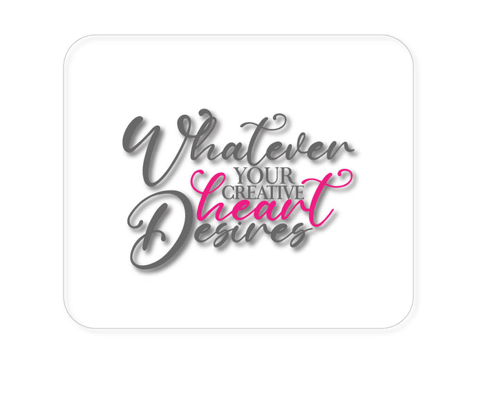 DistinctInk Custom Foam Rubber Mouse Pad - 1/4