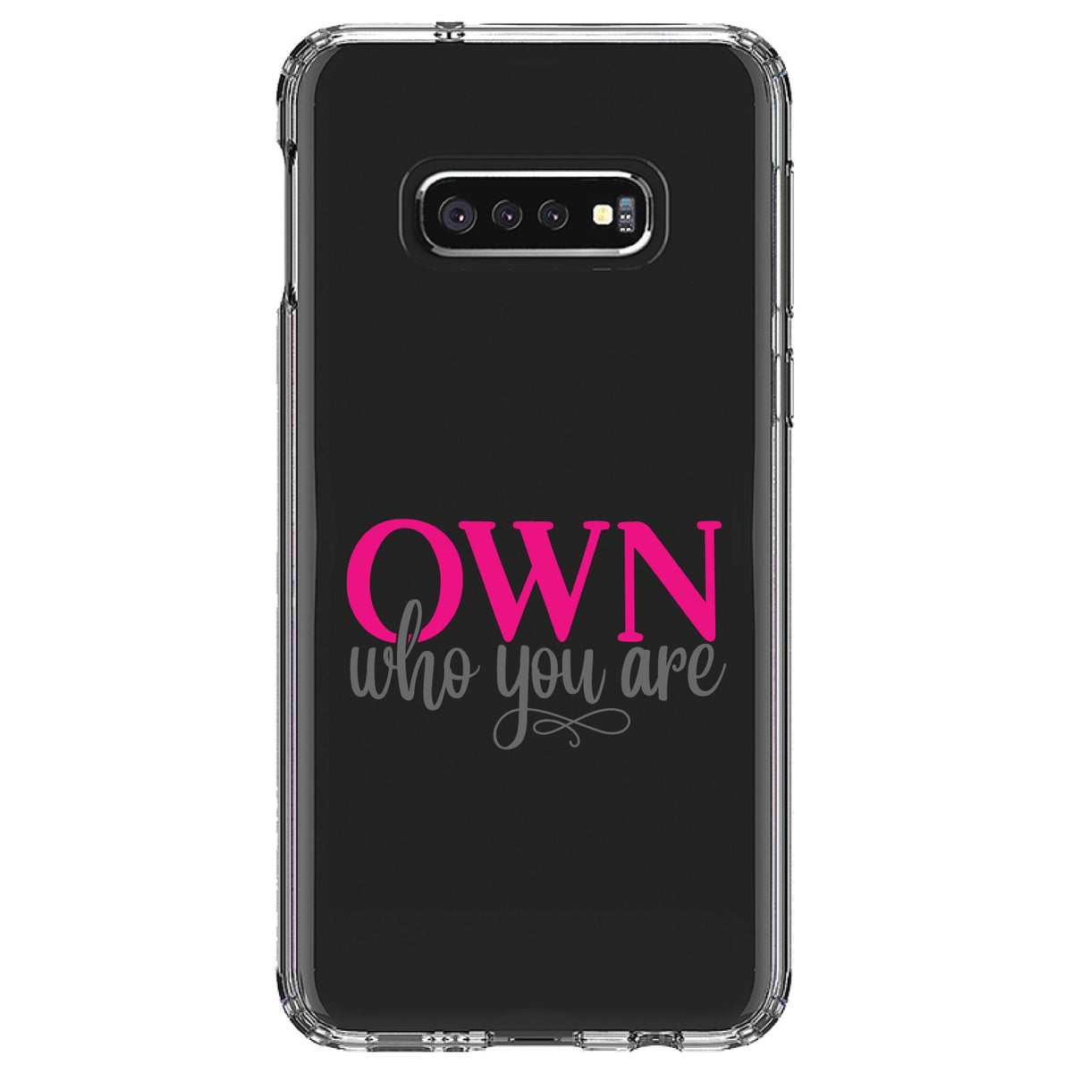 OWN Who Your Are Clear Shockproof iPhone Case, view 18