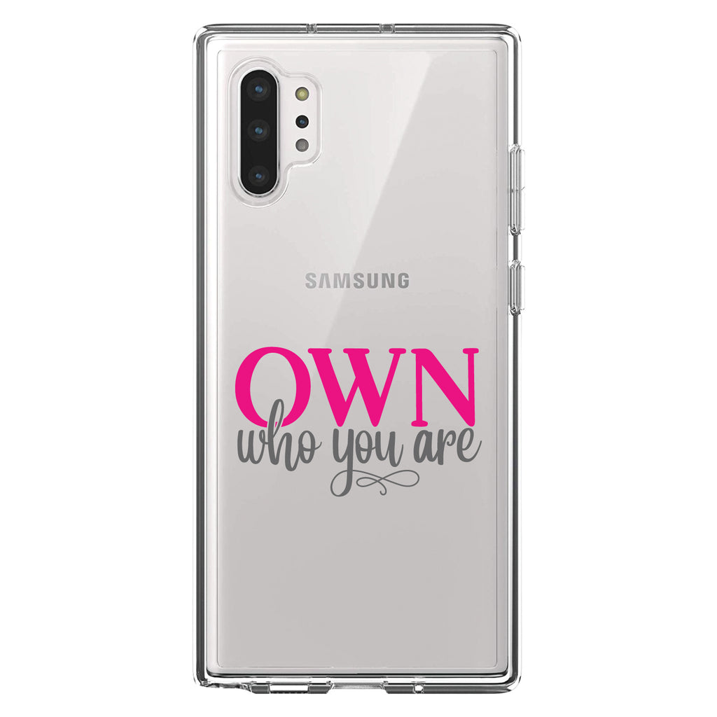 OWN Who Your Are Clear Shockproof iPhone Case, view 10