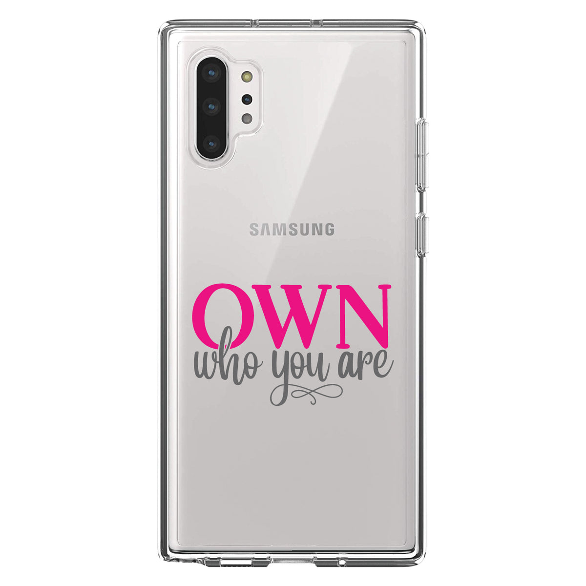 OWN Who Your Are Clear Shockproof iPhone Case, view 10