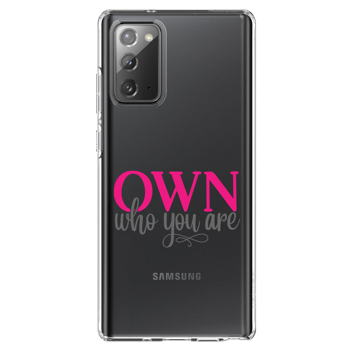 OWN Who Your Are Clear Shockproof iPhone Case, view 8