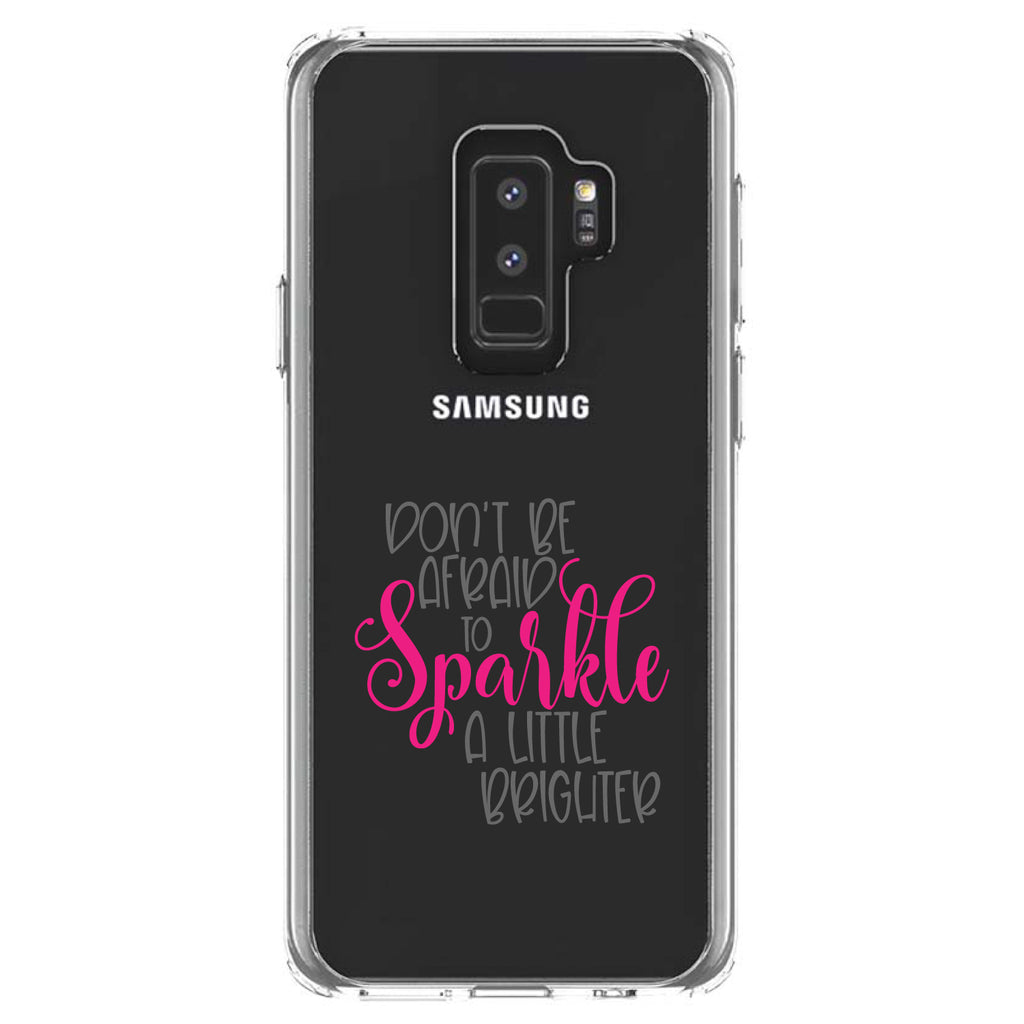 Don't Be Afraid to Sparkle A Little Brighter Clear Shockproof iPhone Case, view 20
