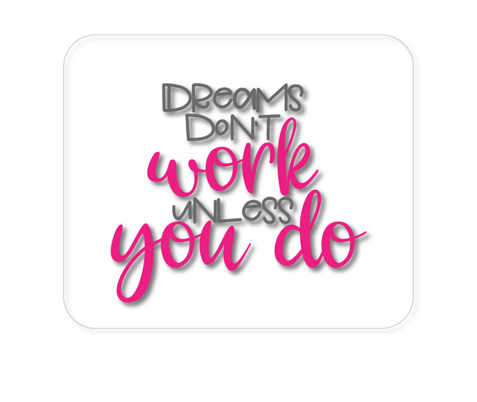 DistinctInk Custom Foam Rubber Mouse Pad - 1/4