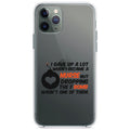 Gave Up A Lot When I Became a Nurse, F Bomb Clear Shockproof iPhone Case