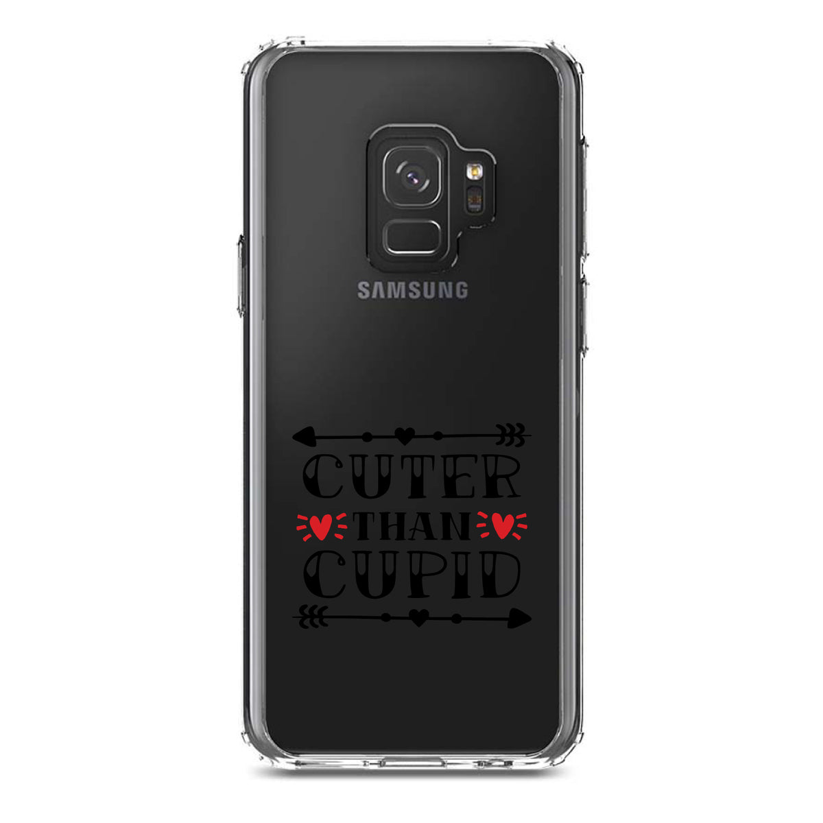 Cuter Than Cupid, Valentine Clear Shockproof iPhone Case, view 19