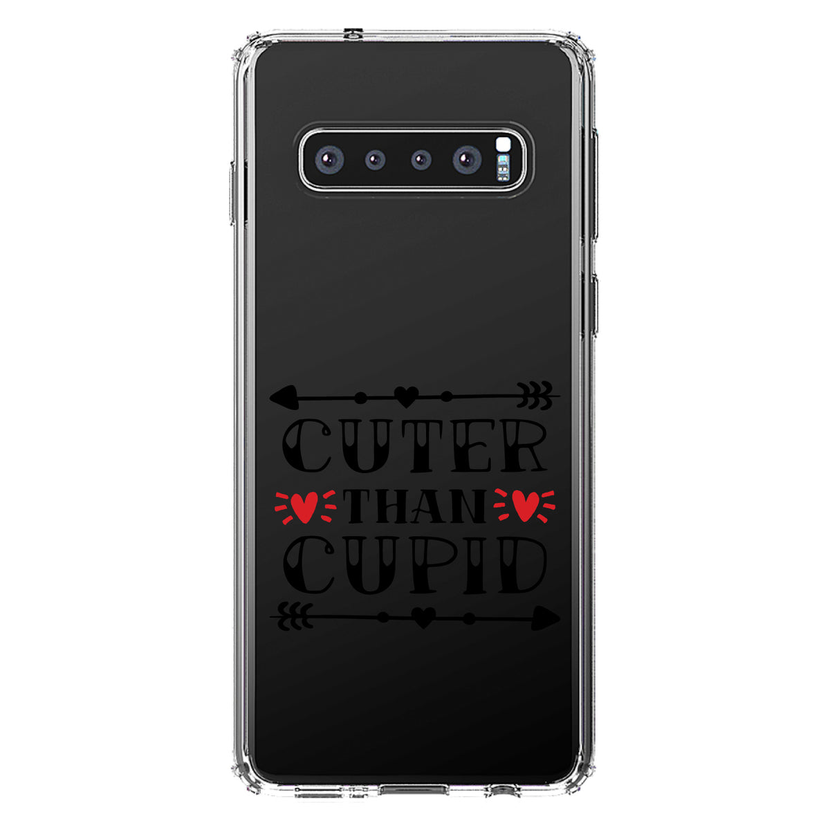 Cuter Than Cupid, Valentine Clear Shockproof iPhone Case, view 16
