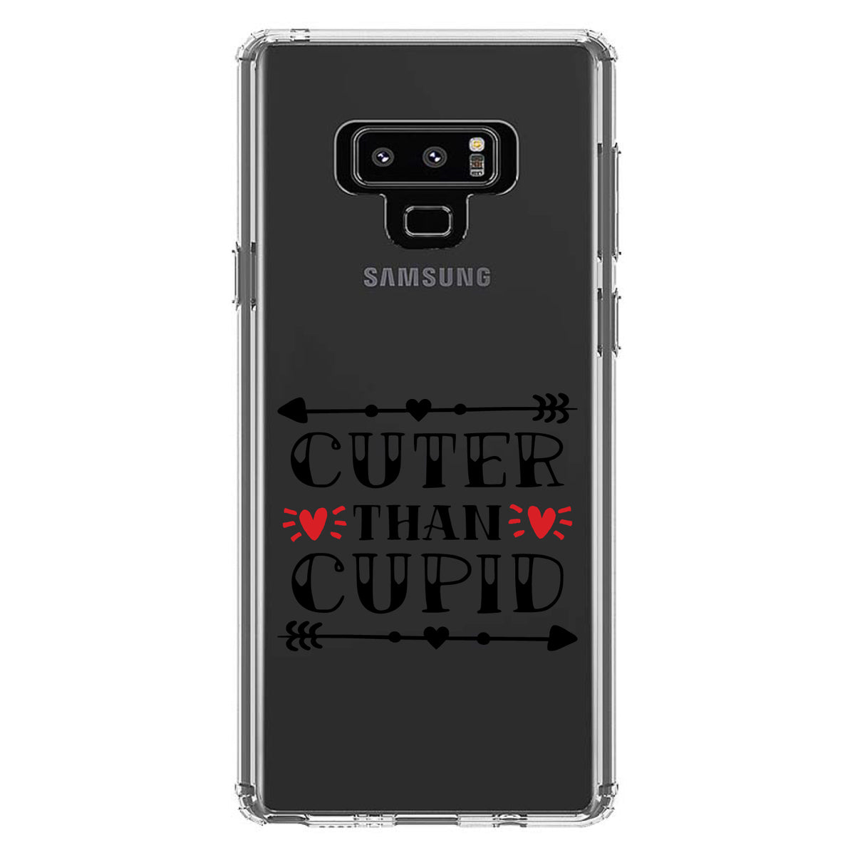 Cuter Than Cupid, Valentine Clear Shockproof iPhone Case, view 11