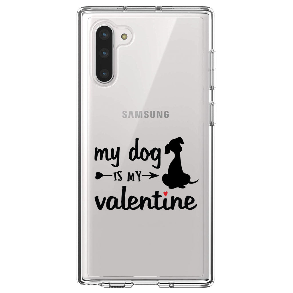 My Dog is My Valentine Clear Shockproof iPhone Case, view 9