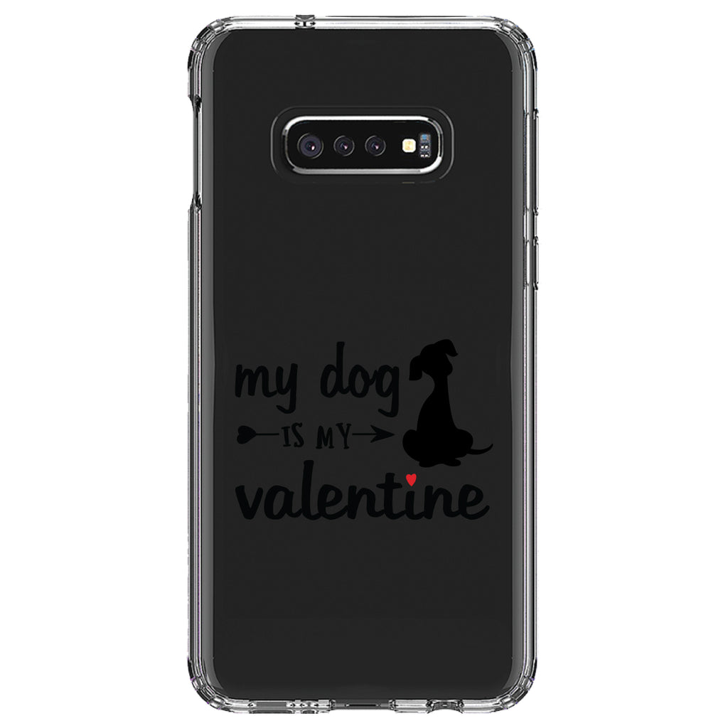 My Dog is My Valentine Clear Shockproof iPhone Case, view 18